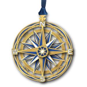 Beacon Design Compass Ornament