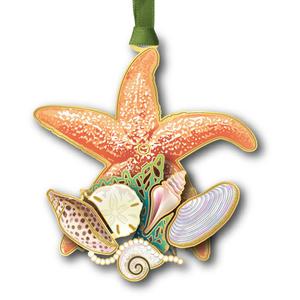 Beacon Design Shells and Starfish Ornament