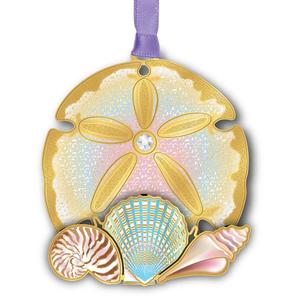 Beacon Design Sand Dollar Collage Ornament