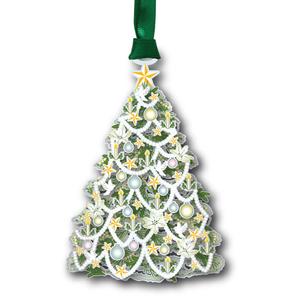 Beacon Design White Christmas Tree Ornament