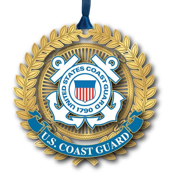 Beacon Design U.S. Coast Guard Logo Ornament