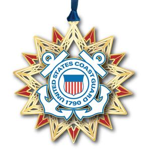 Beacon Design U.S. Coast Guard Star Ornament