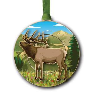 Beacon Design Mountain Elk Ornament