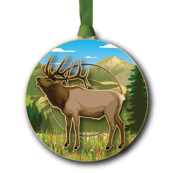 Beacon Design Mountain Elk Ornament