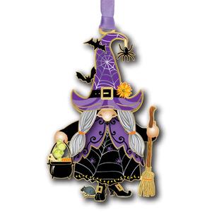 Beacon Design Witch Gnome Ornament