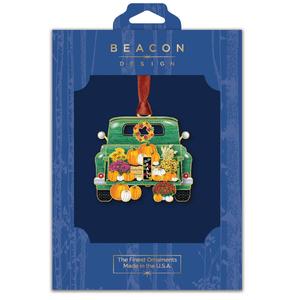 Beacon Design Truck with Pumpkins Ornament alternate view