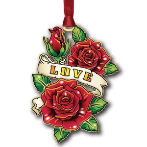 Beacon Design Rose Tattoo Ornament
