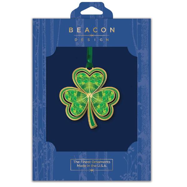 Beacon Design Shamrock Ornament alternate view