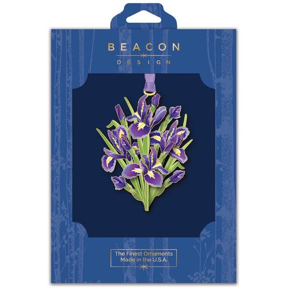 Beacon Design Irises Bouquet Ornament alternate view