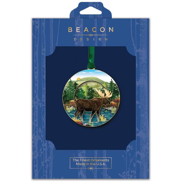 Beacon Design Moose in Bog Ornament alternate view