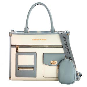 Adrienne Vittadini Multi Front Pocket Tote - Boscov display picture 3
