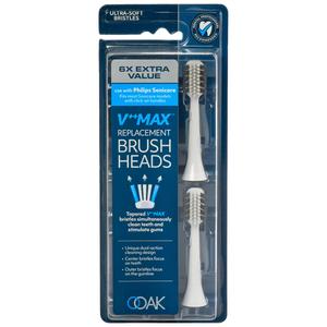 Ooak V++Max 6pk. Replacement Heads for Philips Sonicare