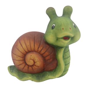Terracotta Snail Garden Statue