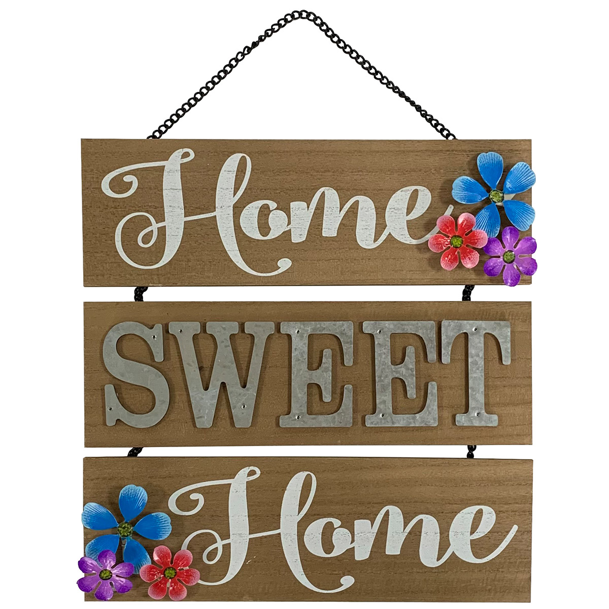 Wooden Home Sweet Home Wall Hanging