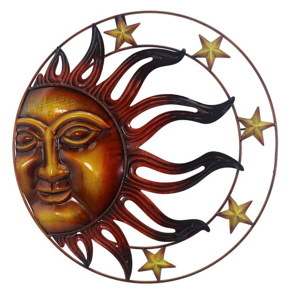 Sun and Stars Sculpture