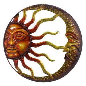Sun & Moon Wall Sculpture
