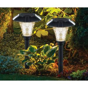 LED Solar-Powered 16in. Lawn Stake Light alternate view