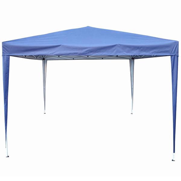 Pop Up 10' x 10' Blue Gazebo alternate view