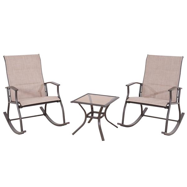 Rockport 3pc. Sling Padded Seating Set alternate view