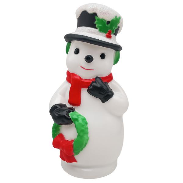 Battery-Operated 11in. Cheery Snowman Blow Mold