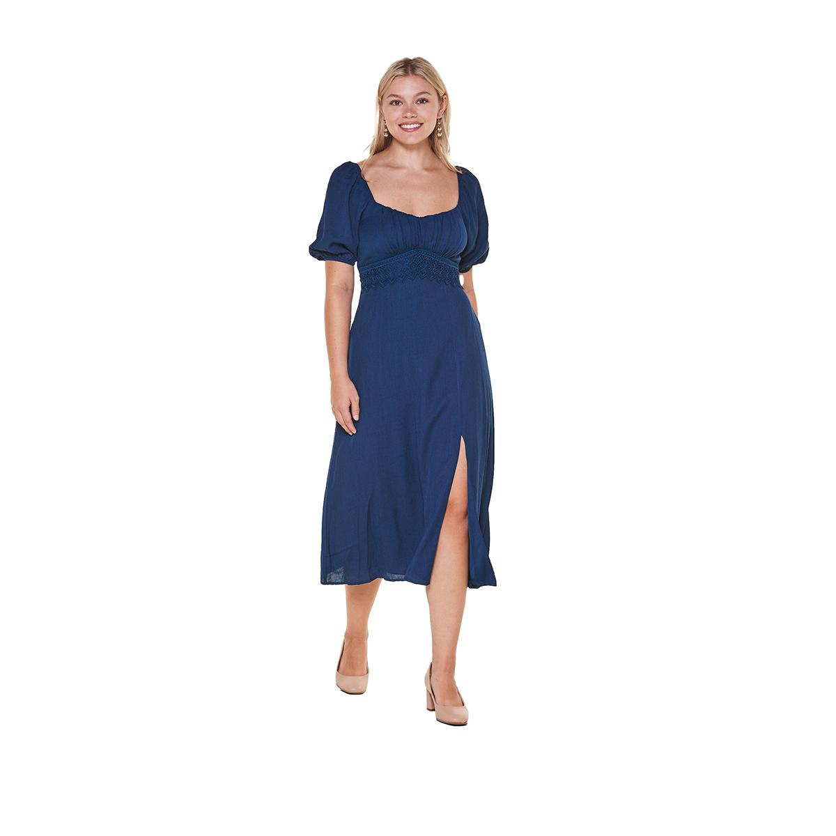 Trixxi Juniors Trixxi Tidal A-Line Midi Dress | Connecticut Post Mall