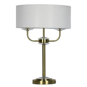 Fangio Lighting Dual Light Table Lamp