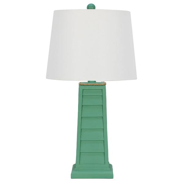 Resin Table Shutter Table Lamp