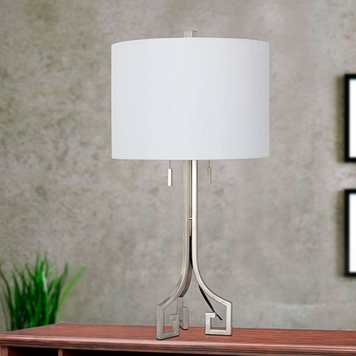 Fangio Lighting Metal Table Lamp - Champagne Gold