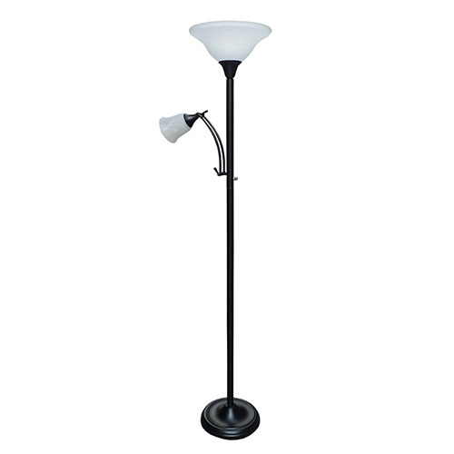 Fangio Lighting Mother/Daughter Floor Lamp - Black