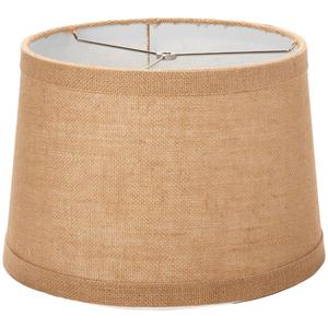Fangio Lighting Burlap Hardback 14in. Drum Shade