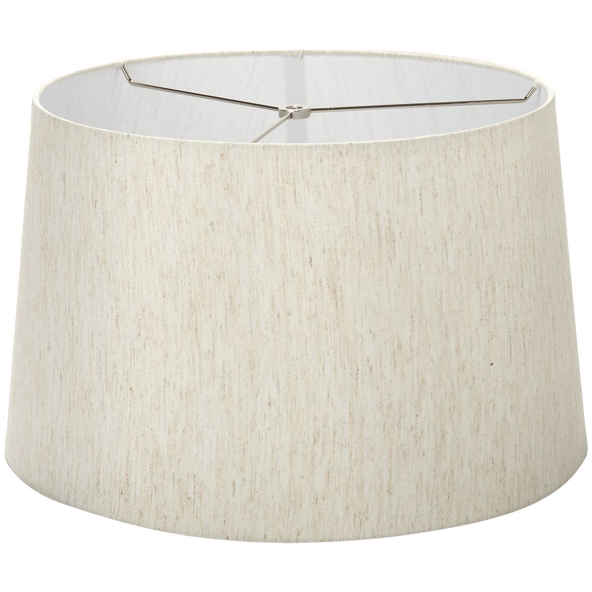 Fangio Lighting Ribshan Hardback 16in. Drum Shade - Cream