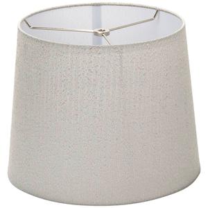 Fangio Lighting Textured Hardback 14in. Drum Shade - Silver