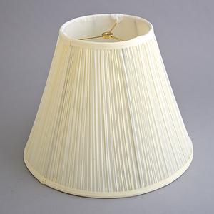 Fangio Lighting Mushroom Pleat Shade-Parchment 14