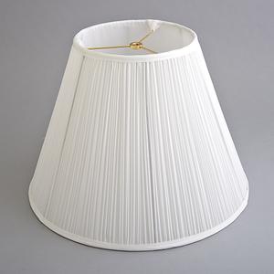 Fangio Lighting Mushroom Pleat Shade - White 14