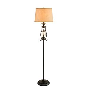 Fangio Lighting 60in. Floor Lamp - Black