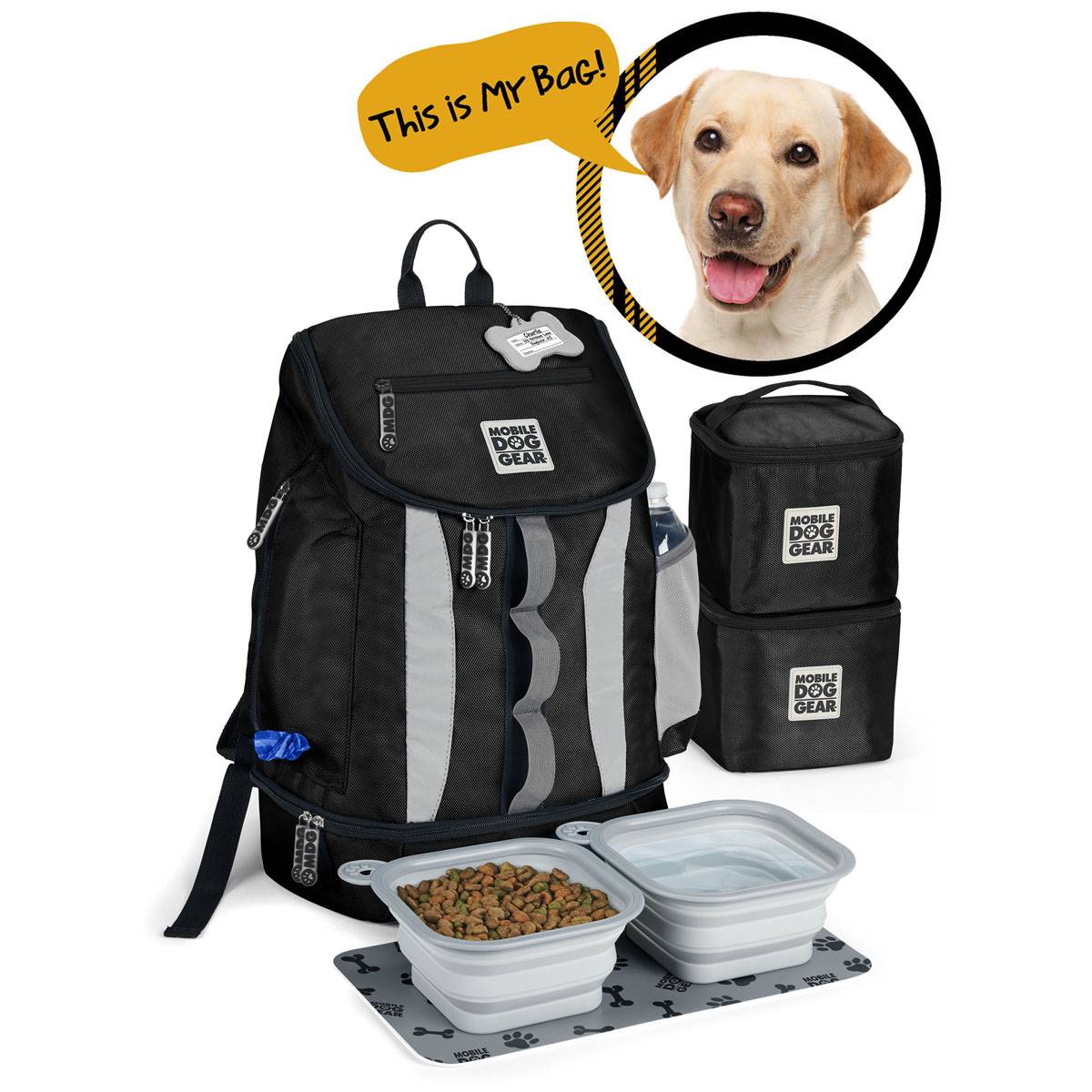 Mobile Dog Gear Drop Bottom Week Away(R) Backpack