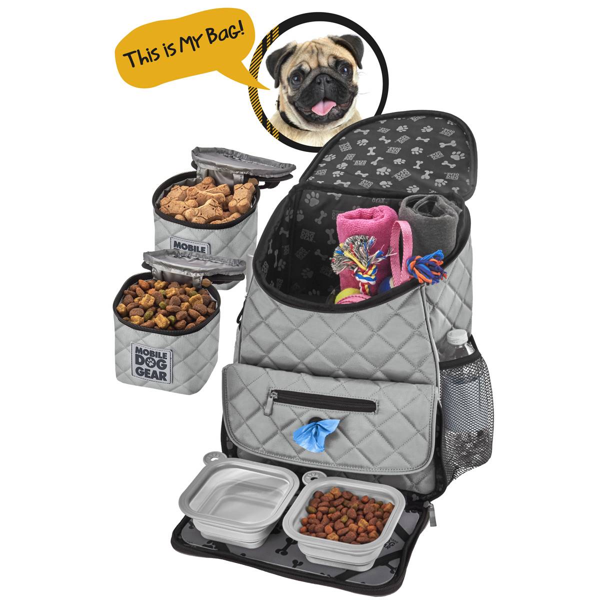 Mobile Dog Gear Weekender Backpack Set