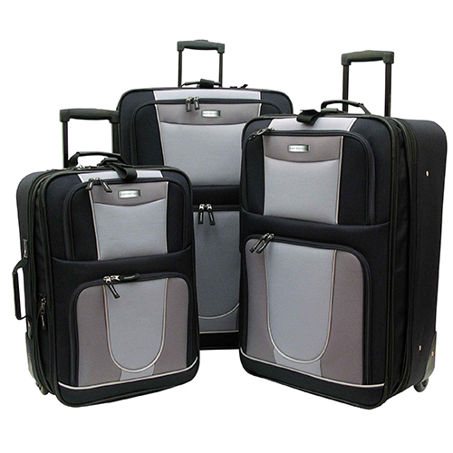 Geoffrey Beene(R) Carnegie 3pc. Vertical Luggage Set