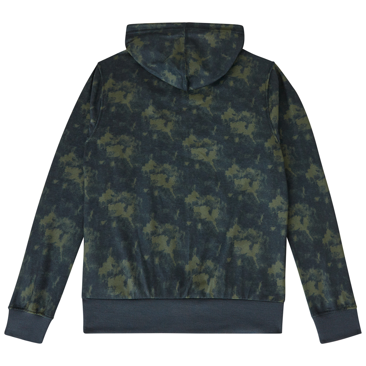 Young Mens Company 81(R) Tie Dye Pullover Hoodie - Dark Olive