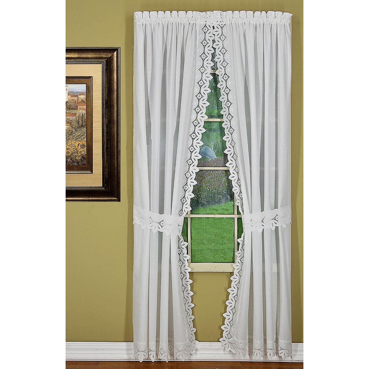 Heirloom Embroidered Curtain Panel Pairs