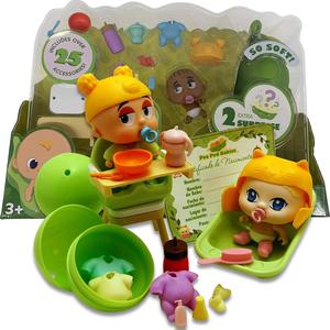 Pea Pod Babies Dinner & Bath Time