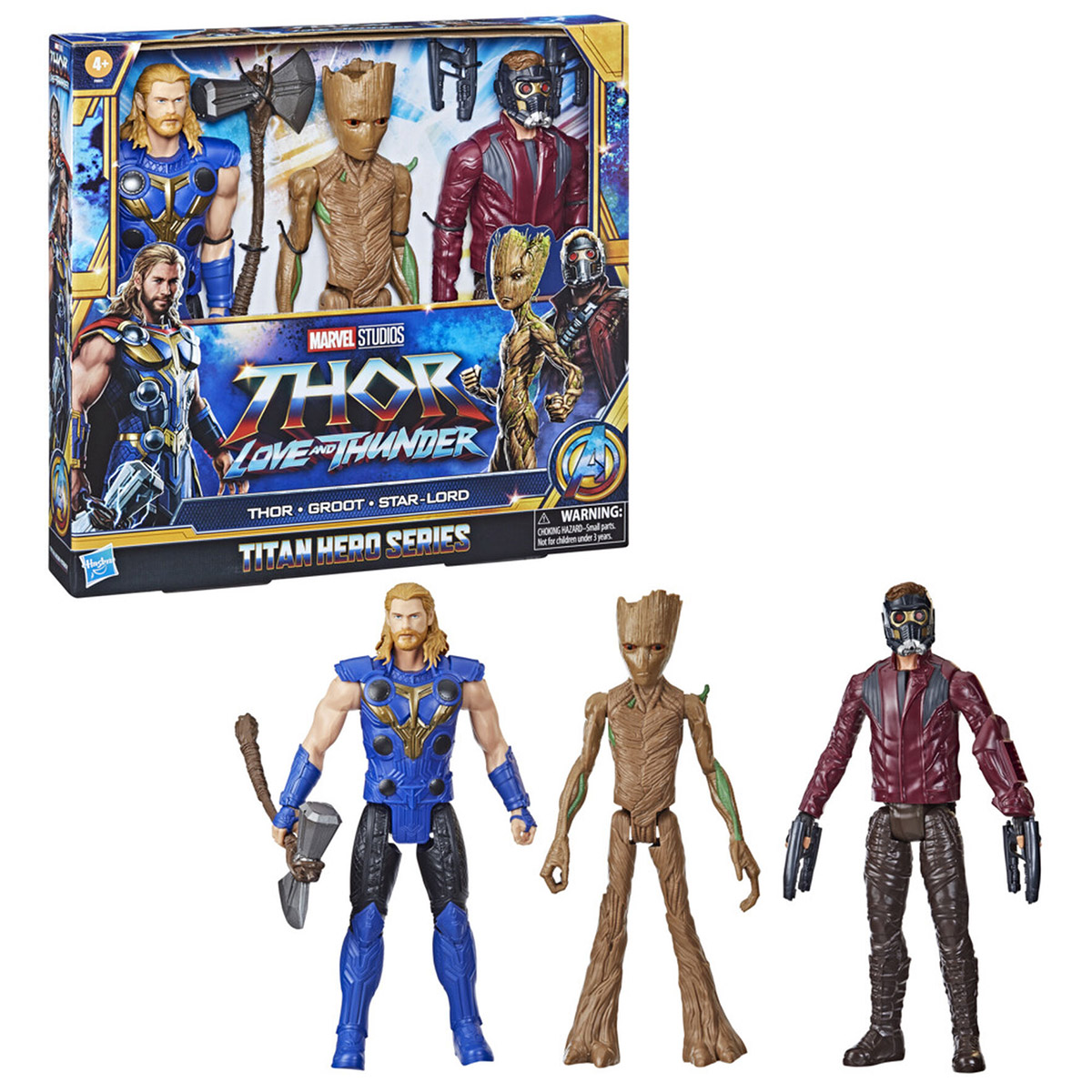 Marvel Thor Love And Thunder Titan Hero Figurines