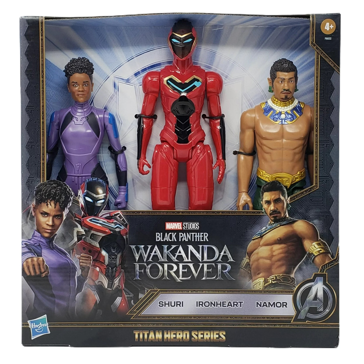 Marvel Black Panther Wakanda Forever 12in. Titan Hero Figurines