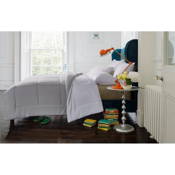 Blue Ridge Home Fashions Solid Reversible Microfiber Comforter alternate view