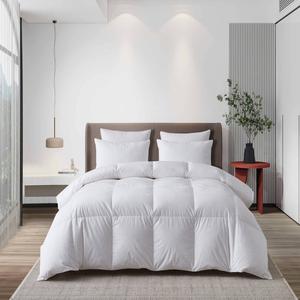 Martha Stewart All Season 233TC Cotton Blend Goose Down Comforter