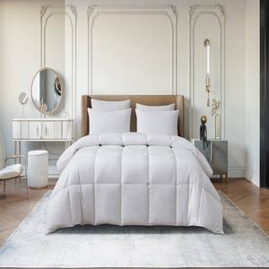 Martha Stewart All Season 233TC Cotton Goose Down Comforter