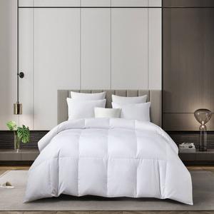 Martha Stewart Light Warmth 300TC Cotton White Down Comforter alternate view