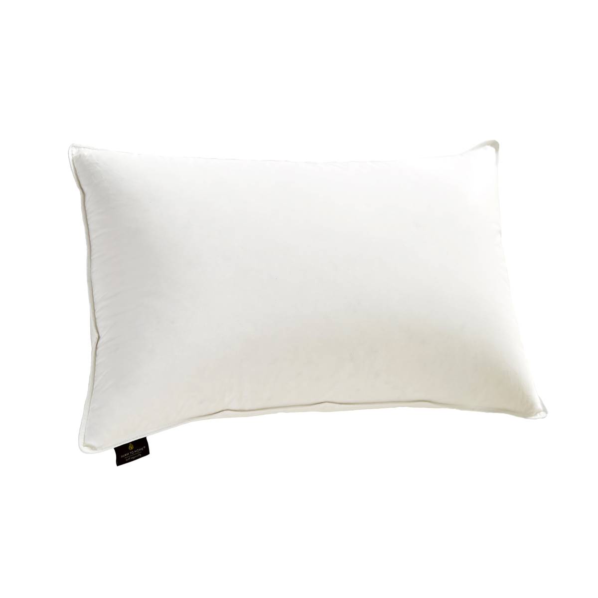 Farm To Home Organic Cotton Premium White Down Bed Pillow