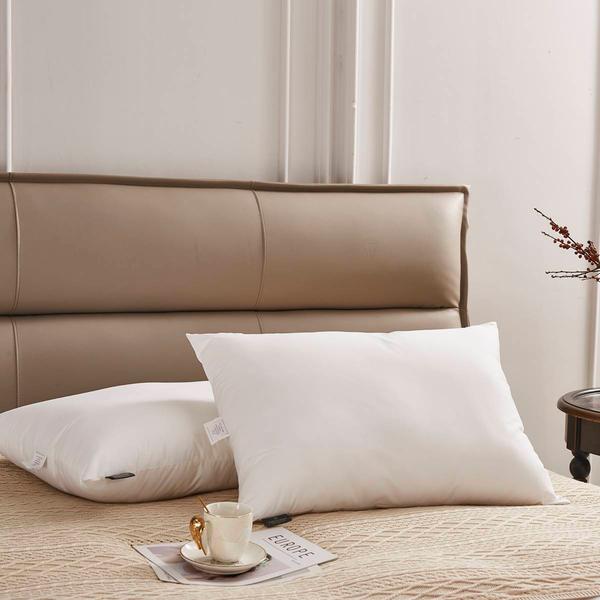 Farm To Home 2pk. Organic Cotton Down Alternative Bed Pillows