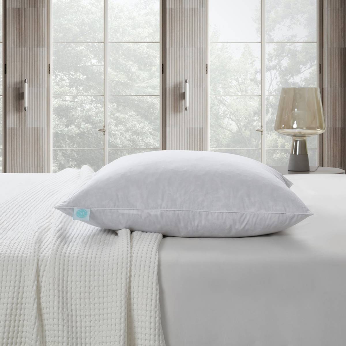 Martha Stewart Medium Firm 233TC 2pk. Decorative Feather Pillow